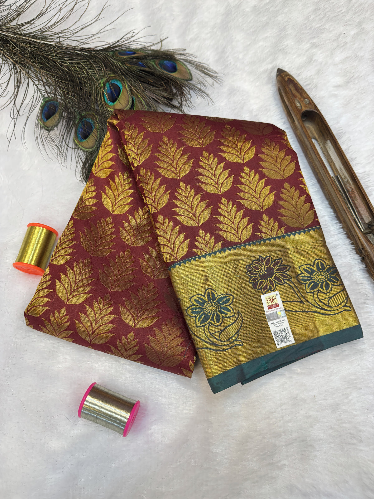 Pure Silk Saree | 100% Original Silk Traditional Elegance | M130
