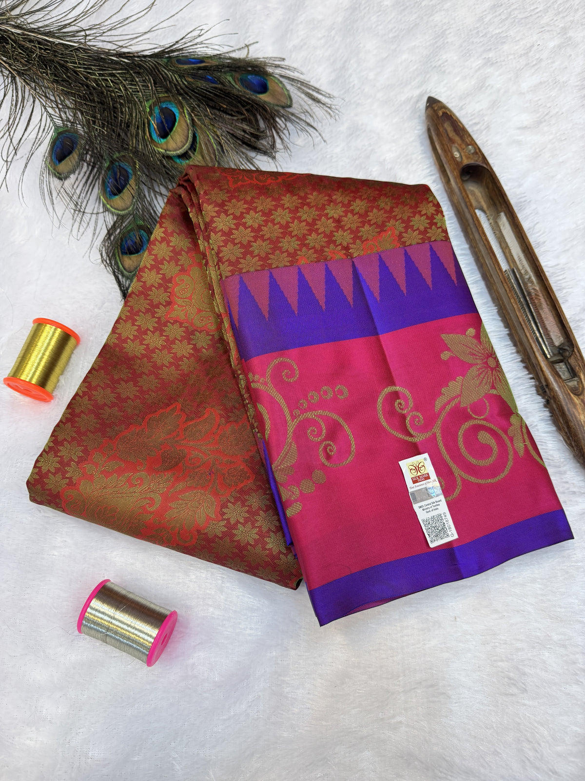 Pure Silk Saree | 100% Original Silk Traditional Elegance | M138