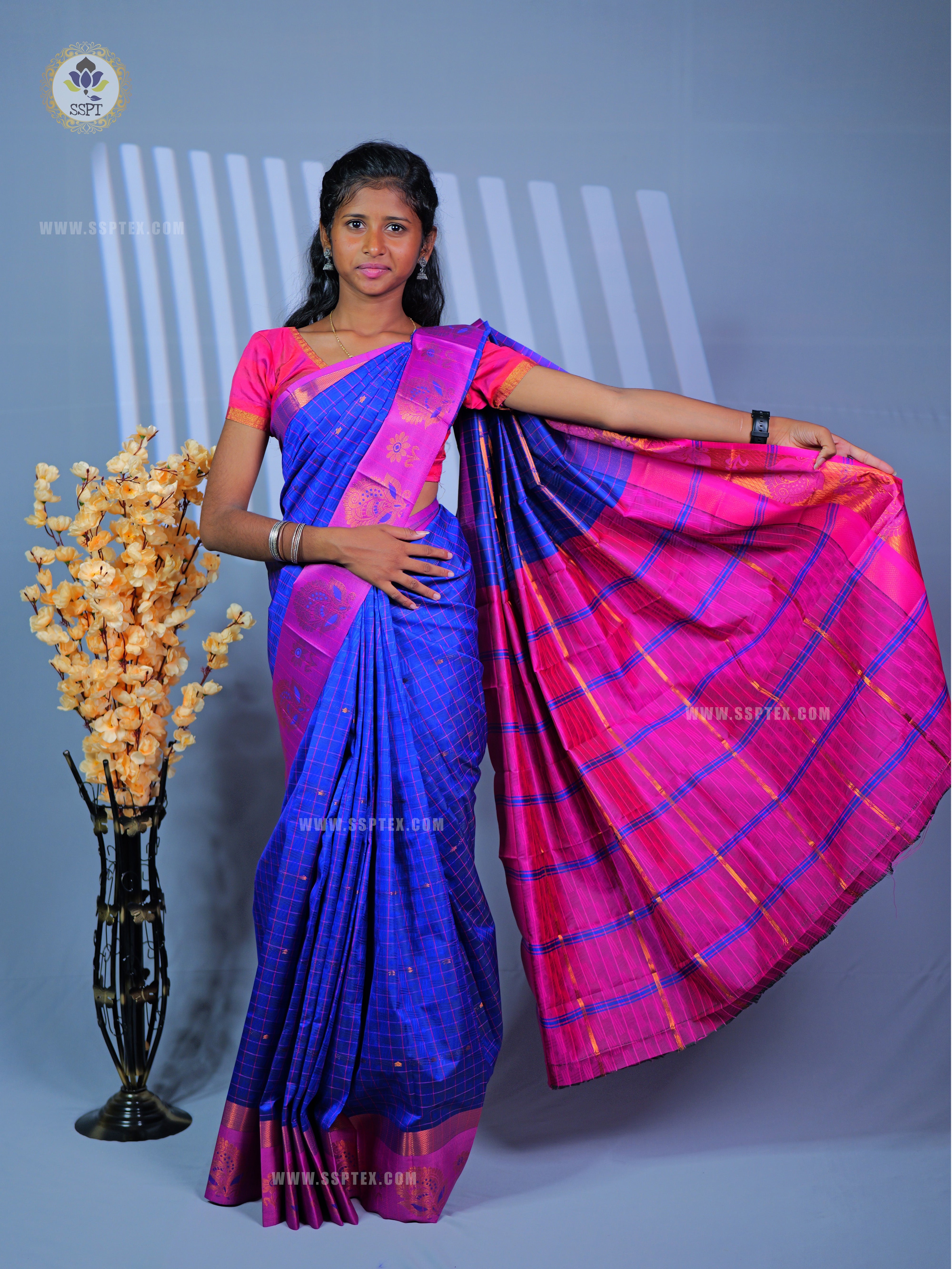 Premium Sivaranjini Saree with elegant Zari work for wedding wear
