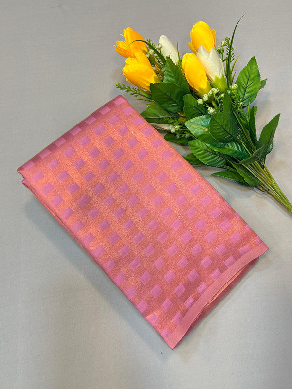 Fancy Checked Saree