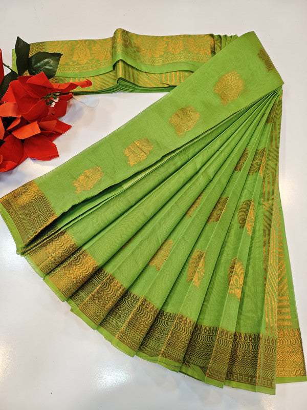 Silver Monica Saree
