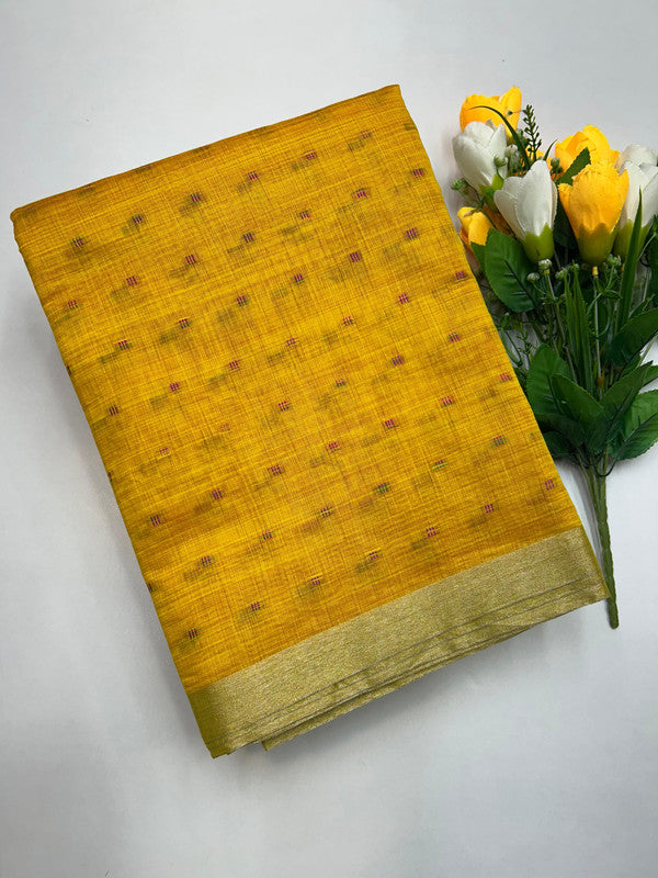 Dyed Cotton Saree