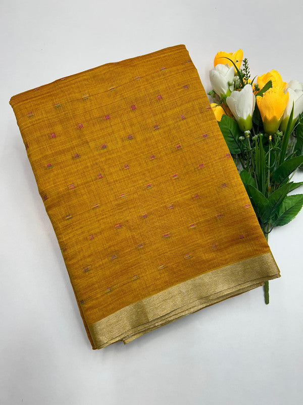 Dyed Cotton Saree