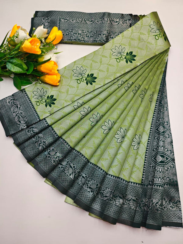 Flower pavishna Saree