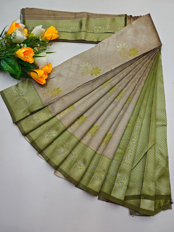 Flower pavishna Saree