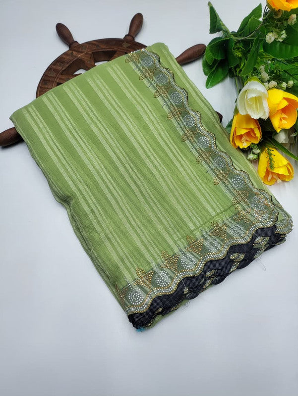 Fendy Space silk(Fancy Saree Diwali Special)