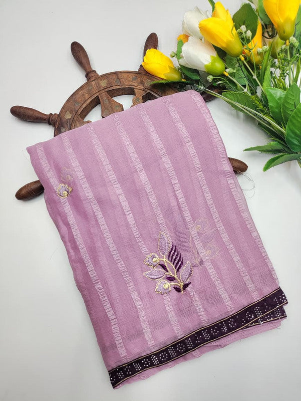 Fendy Space silk(Fancy Saree Diwali Special)