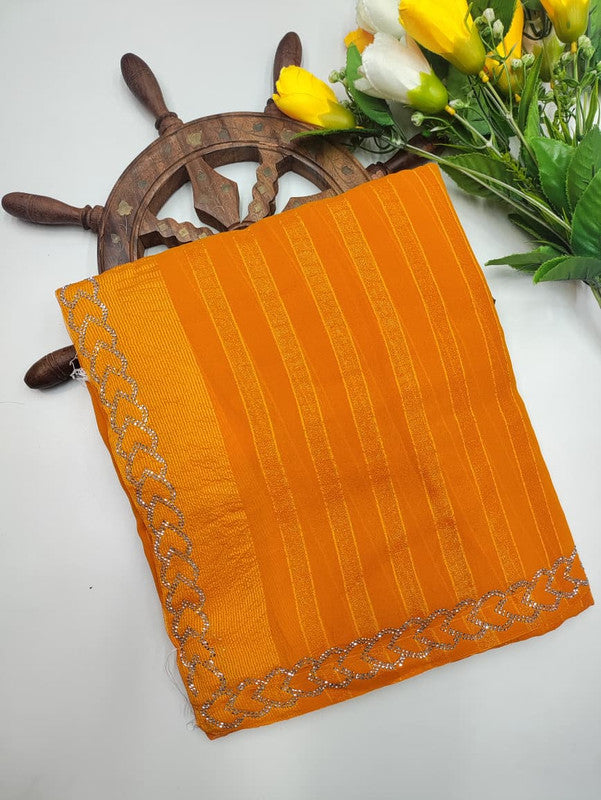 Fendy Space silk(Fancy Saree Diwali Special)