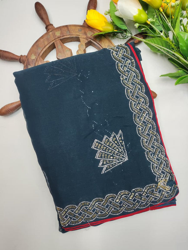 Fendy Space silk(Fancy Saree Diwali Special)