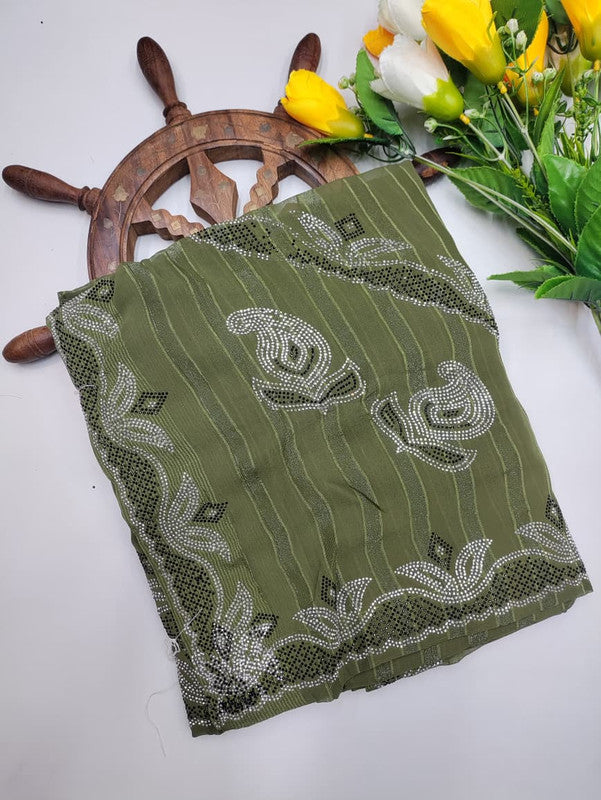 Fendy Space silk(Fancy Saree Diwali Special)
