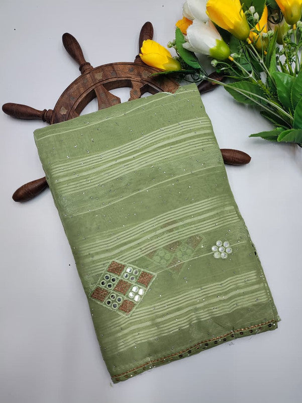 Fendy Space silk(Fancy Saree Diwali Special)