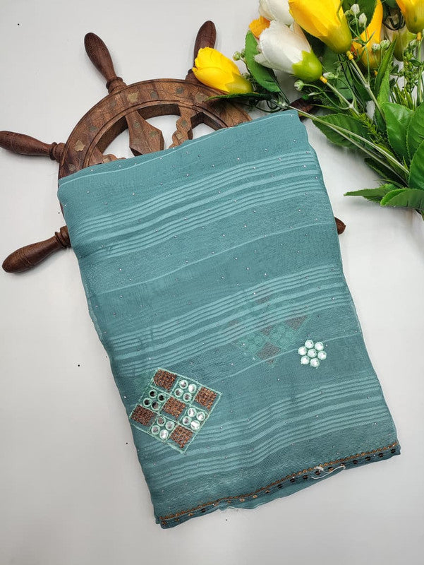 Fendy Space silk(Fancy Saree Diwali Special)