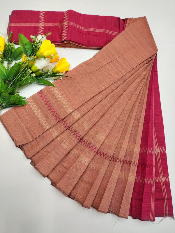 Dyed Cotton Saree(Diwali Sale) DC25