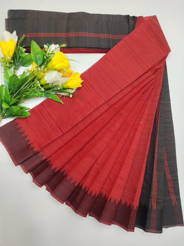 Dyed Cotton Saree(Diwali Sale) DC26