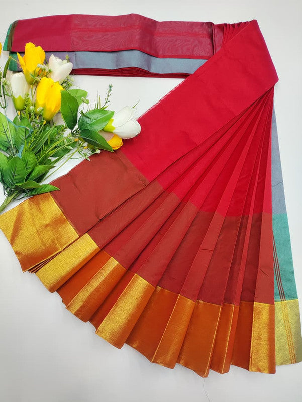 Madharasi Cotton Saree(Diwali Sale) MS37