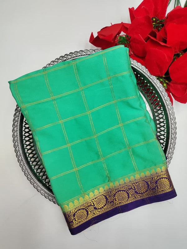 Mysore Crepe Silk Saree MY15