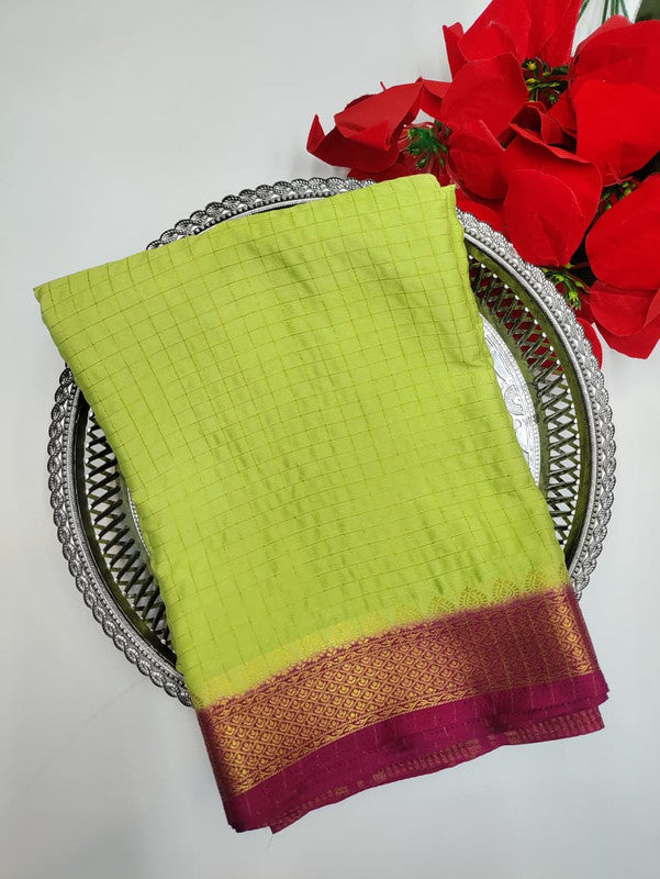 Mysore Crepe Silk Saree MY16