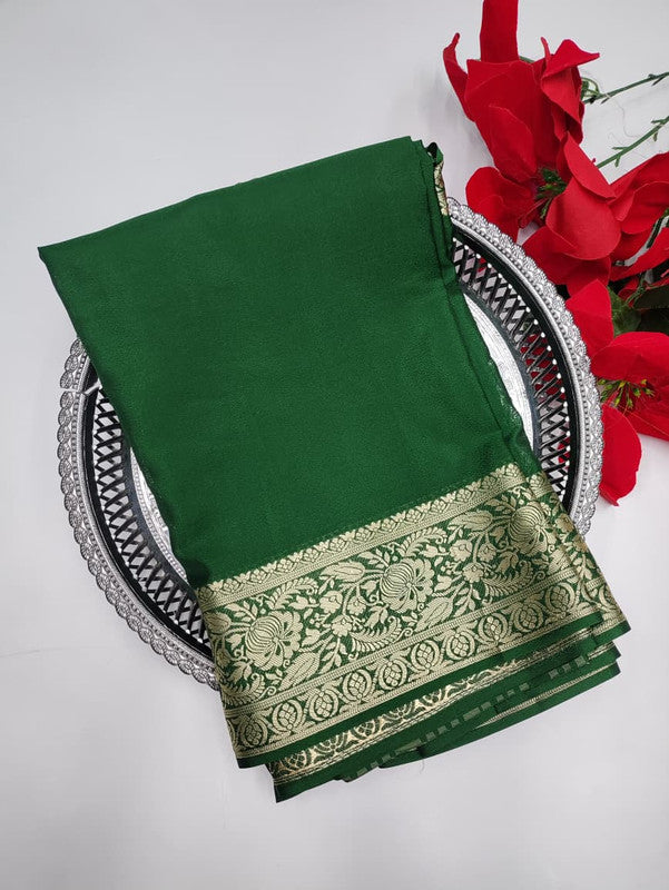 Mysore Crepe Silk Saree MY20