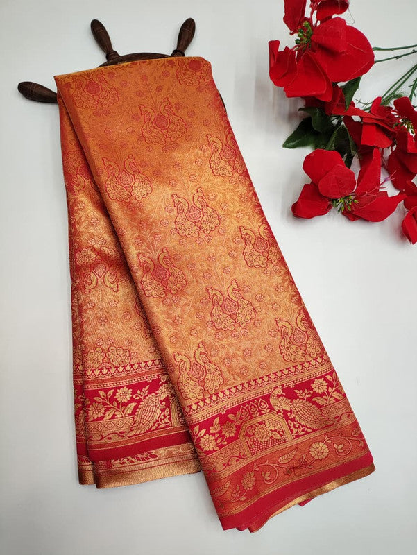 Kanji Tissue Saree KKK05