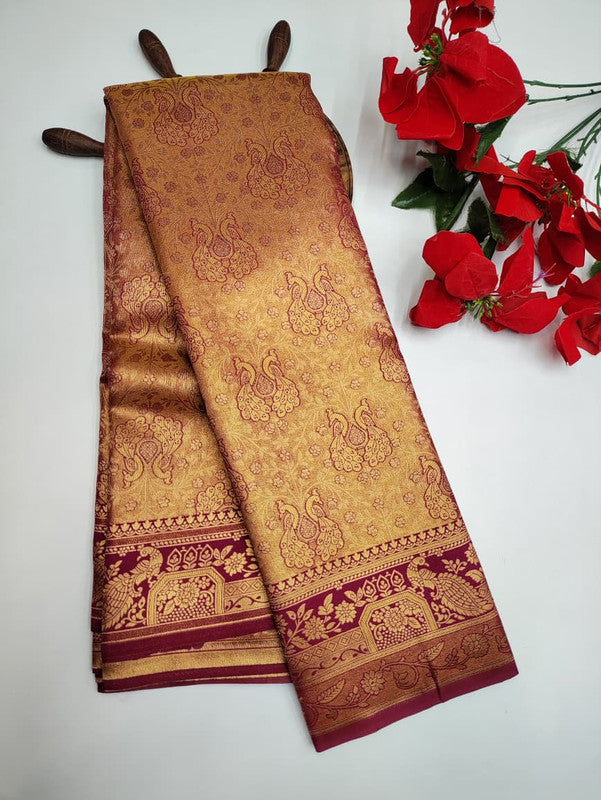 Kanji Tissue Saree KKK07