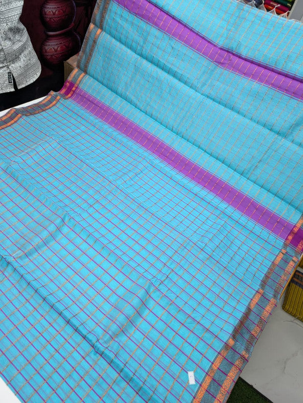 Kalyani Checked Saree KD05
