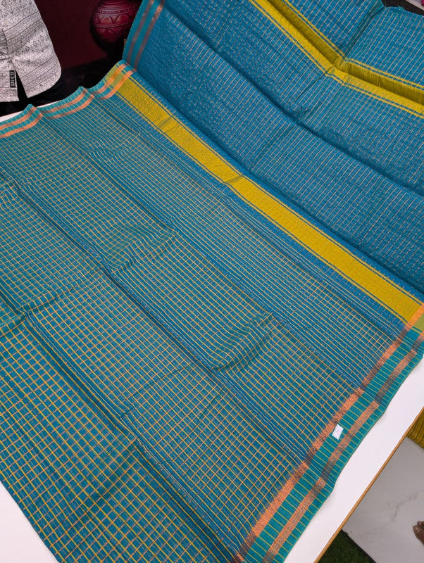 Kalyani Checked Saree KD15