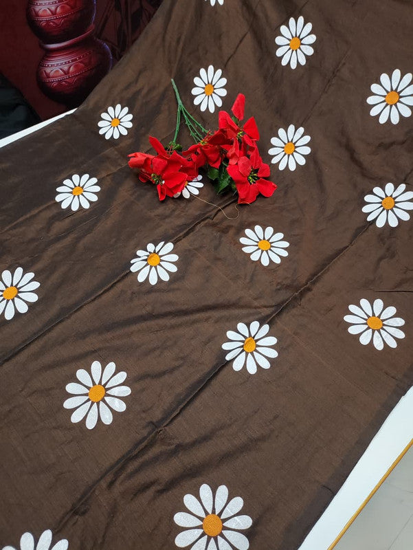 Jaipur Kadhi floral Saree EB29