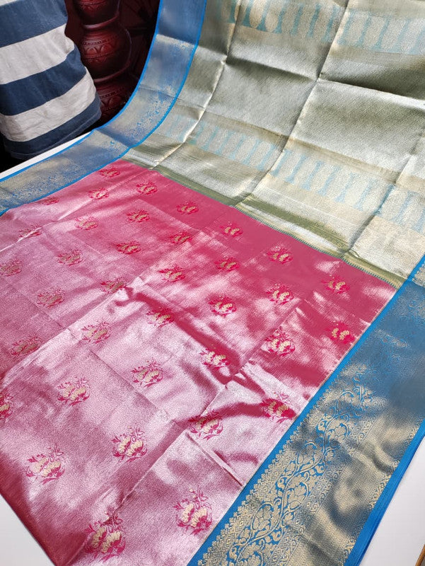 Offer Mirror Tissue Saree OT65