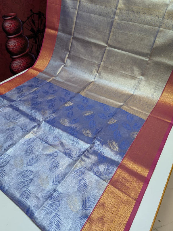 Offer Mirror Tissue Saree OT106