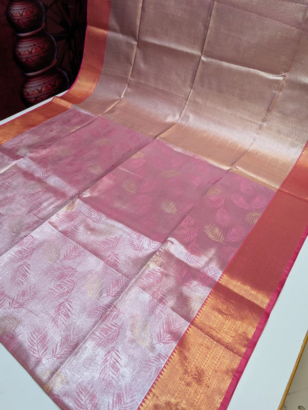 Offer Mirror Tissue Saree OT105