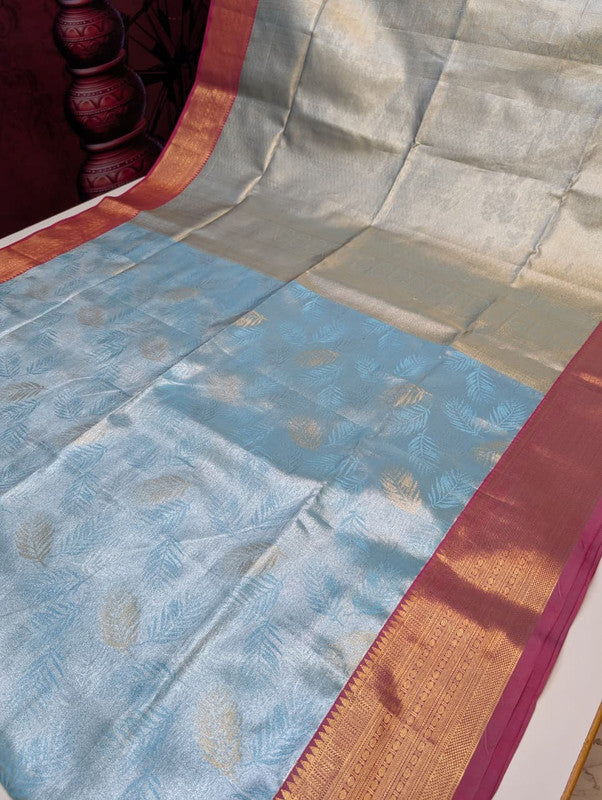 Offer Mirror Tissue Saree OT108