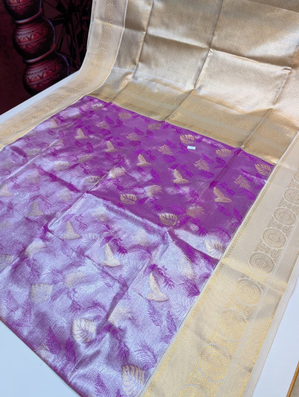 Offer Mirror Tissue Saree OT112