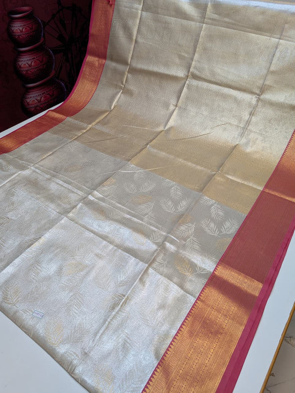 Offer Mirror Tissue Saree OT113