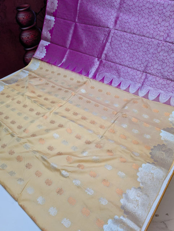 Offer Semi Silk Saree OT124