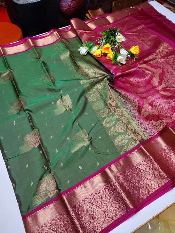 Pure Silk Cotton Saree PLK04