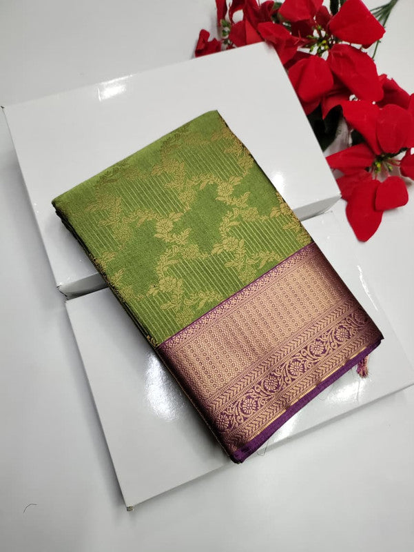 Pure Silk Cotton Saree PLK30