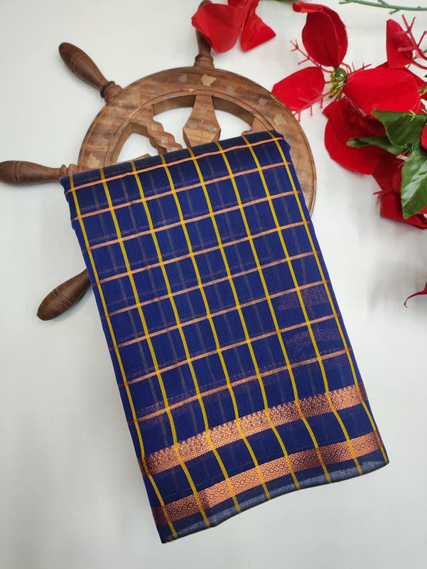 Kalyani Checked Saree KD30