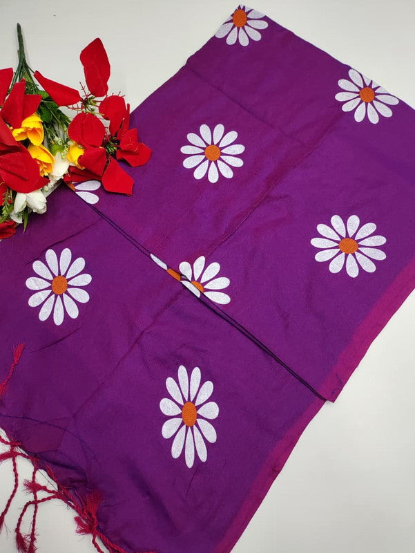 Jaipur Kadhi Floral Saree JE65