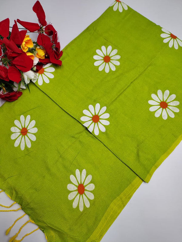 Jaipur Kadhi Floral Saree JE64