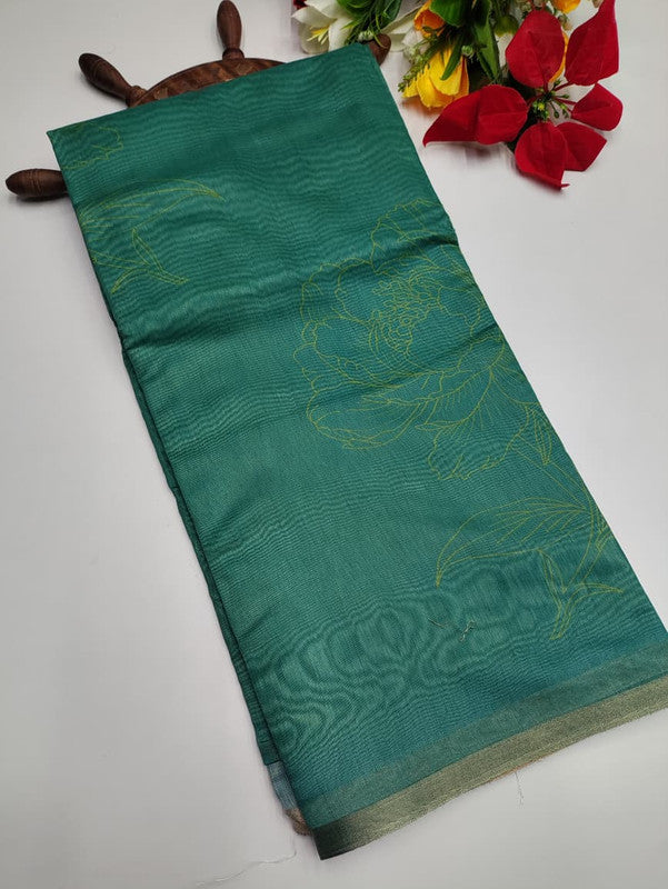 Baandhini Linen Saree MD48