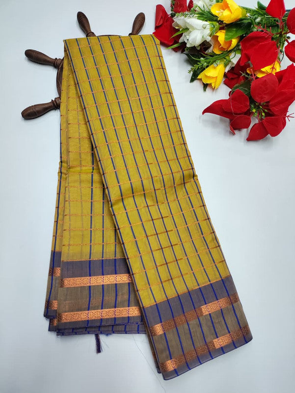 Kalyani Checked Saree KD183