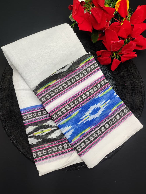 White Leaf Saree WL18