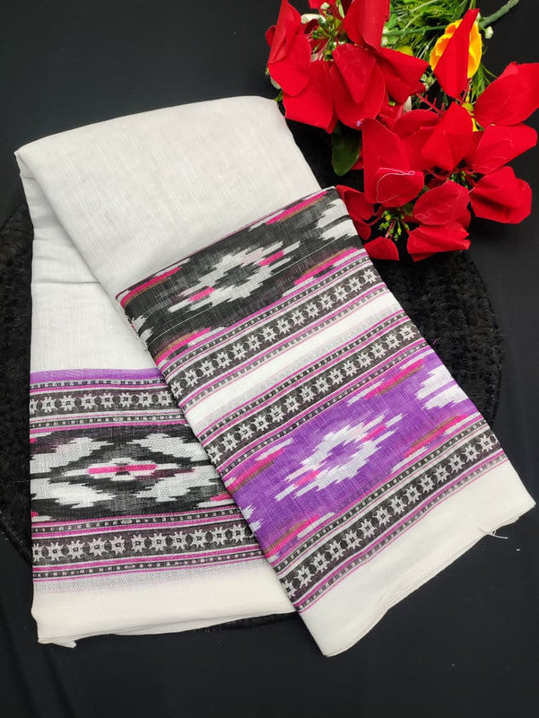 White Leaf Saree WL28