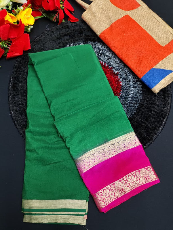 Mysore Crepe Silk + Jute Bag MS92