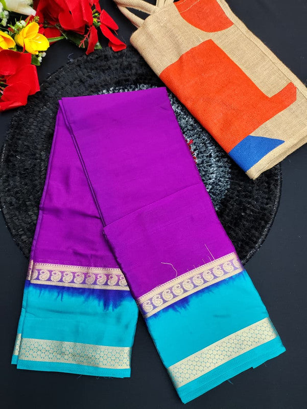 Mysore Crepe Silk + Jute Bag MS108