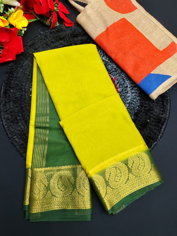 Mysore Crepe Silk + Jute Bag MS117