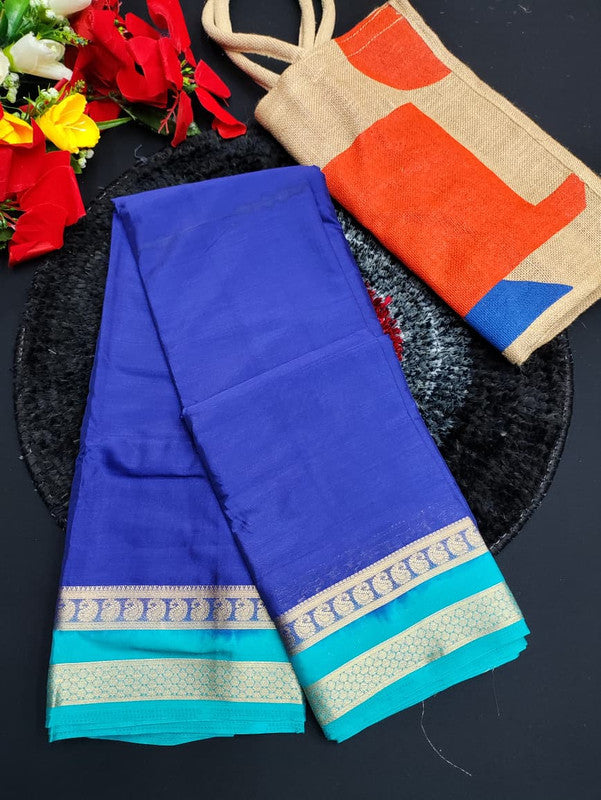 Mysore Crepe Silk + Jute Bag MS125