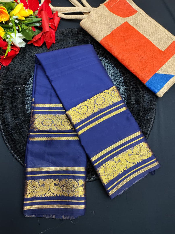 Mysore Crepe Silk + Jute Bag BT-1 MS163