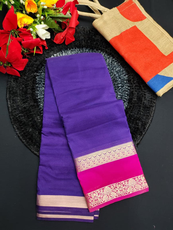 Mysore Crepe Silk + Jute Bag BT-1 MS171