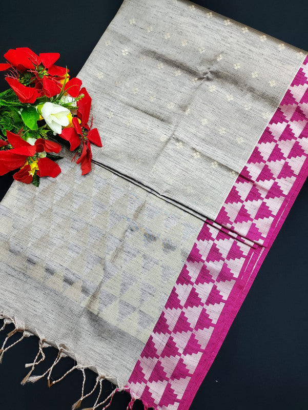 Slub Tissue Saree STS11